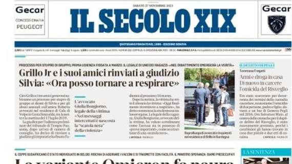 Il Secolo XIX: "Italia, incubo CR7. Con la Macedonia in casa a Roma o a Torino"