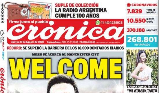 Messi, addio al Barcellona. I giornali argentini hanno pochi dubbi: andrà al Manchester City