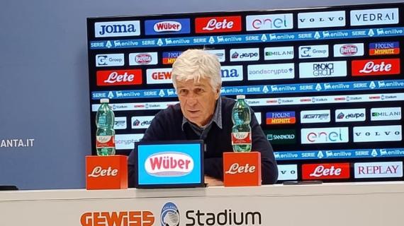 Atalanta, Gasperini: "Stasera dovevamo avere la motivazione della classifica. Ci siamo sciolti pian piano"