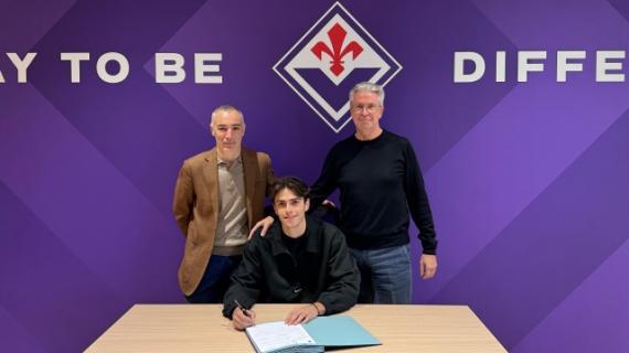 Fiorentina, primo contratto da professionista per il giovane Evangelista