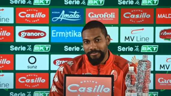 Bari, Ceter: "Ora sto bene. Polito crede in me, ho fame e voglio aiutare la squadra"