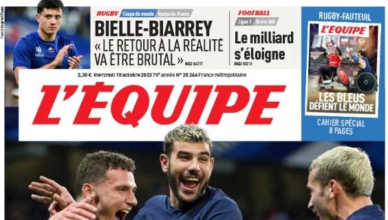 Inter, doppietta di Pavard in Francia-Scozia. L'Equipe titola: "La stella del nord"