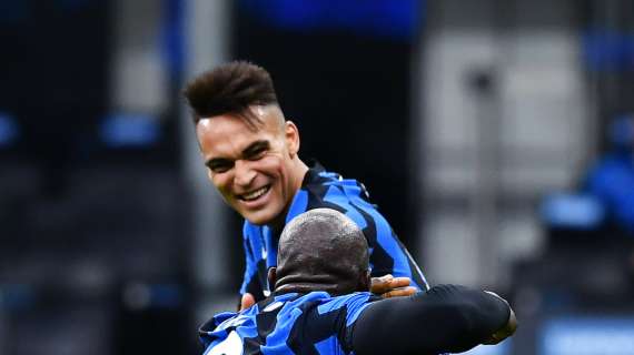 Lukaku-Lautaro talismano dell'Inter: con loro in rete i nerazzurri hanno sempre vinto