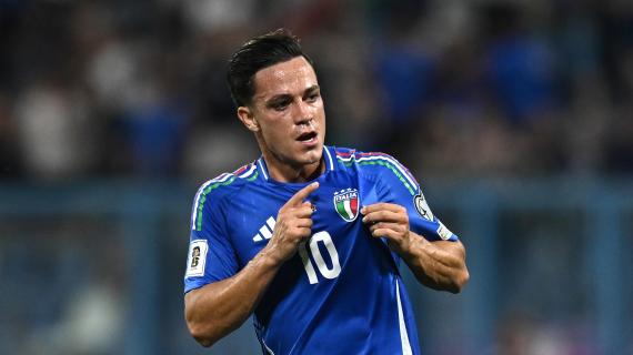 Nono gol azzurro, nessuno meglio di Raspadori con l'Italia da giugno 2021