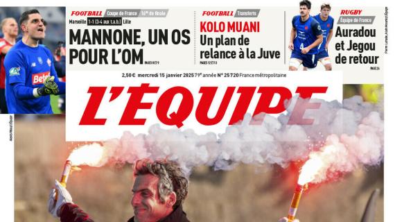 L'Equipe: "Mannone, un osso per l'OM": Marsiglia out in coppa, passa il Lille