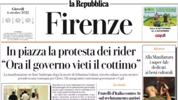 La Repubblica - Firenze sulla Conference League: “La Fiorentina è obbligata a vincere”