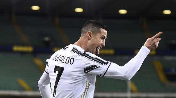 Non basta il solito Ronaldo. La Juve pareggia a Verona per 1-1, senza divertire