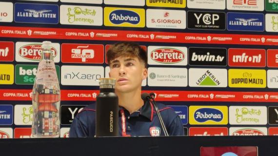 Cagliari, Cavuoti: "Contento per il rigore. Futuro? Si vedrà"