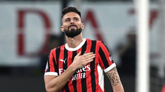 Giroud: "Spero il Milan vinca un trofeo. Con il 3-5-2 i giocatori si trovano bene"
