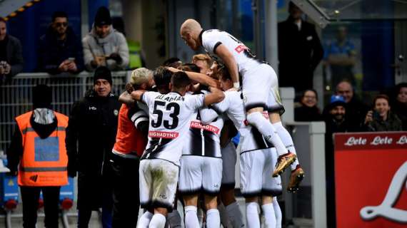Udinese-Milan 1-0 al 72'. Becao di testa sblocca la partita