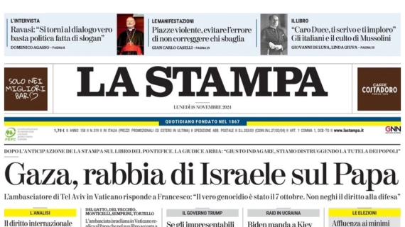 La Stampa: "Una Nazionale senza idee: ci siamo sgonfiati sul più bello"