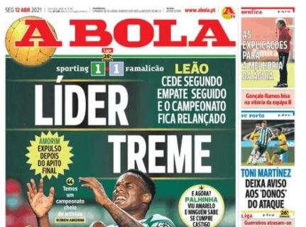 Le aperture portoghesi - Lo Sporting pareggia ancora e ora trema: si riduce il vantaggio