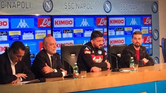 Napoli, sabato prima conferenza stampa pre-partita per Gattuso