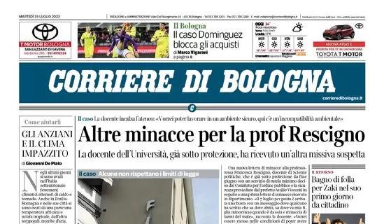 Il Corriere di Bologna apre sui rossoblù: "Il caso Dominguez blocca gli acquisti"