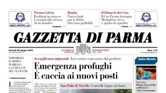 Gazzetta di Parma sul mercato gialloblu: "Problemi in attacco, crociati alla ricerca di un bomber"
