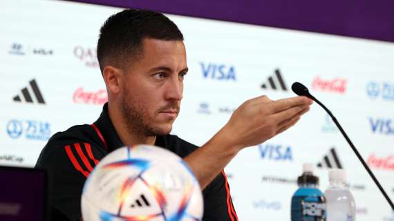 Eden Hazard alla vigilia del Marocco: "Se sto bene, il Belgio può vincere il Mondiale"