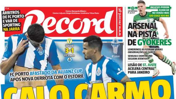 Le aperture portoghesi - Disastro Porto in Coppa di Lega: l'Estoril si impone 3-1