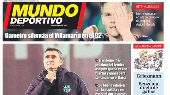 Mundo Deportivo e il futuro di Valverde: "Voglio restare al Barça"