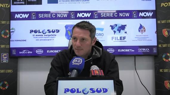 Potenza, De Giorgio: "Spogliatoio al settimo cielo. Domani gara che si prepara da sola"