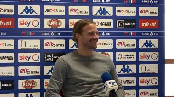 Brescia, Bjarnason: "Servono punti. Già col Milan possiamo fare tanto"