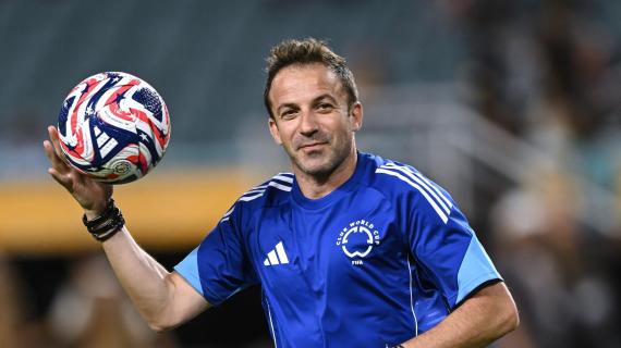 Del Piero: "Il Milan senza coppe può essere da scudetto. Domani sera un bel match"
