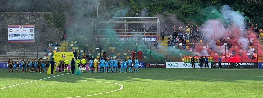 La prima volta in Serie A della Ternana Women: in 600 al Gubbiotti per una gara storica
