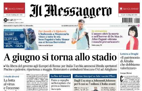Il Messaggero, Roma: "Fonseca punta sui garanti di Coppa"