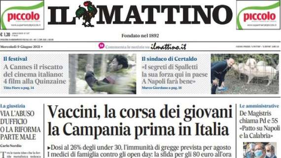 Il Mattino: "Il sindaco di Certaldo: 'I segreti di Spalletti. A Napoli farà bene'"
