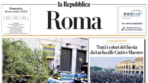 La Repubblica di Roma: "La Lazio perde a Salerno, è crisi. Sarri: "Sono pronto a lasciare"