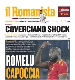 Solo Batistuta meglio di Lukaku alla Roma. Il Romanista: "Romelu capoccia"