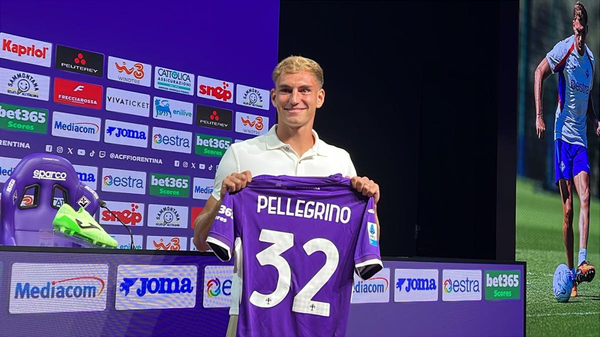 Fiorentina, Pellegrino: "Cercato dal primo giorno di mercato. Roma? Se c'è bisogno sono pronto"