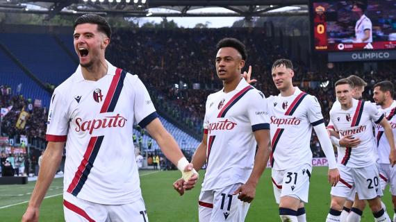 Sealemaekers fa il cucchiaio all'Olimpico. Al 64esimo Roma-Bologna 1-3