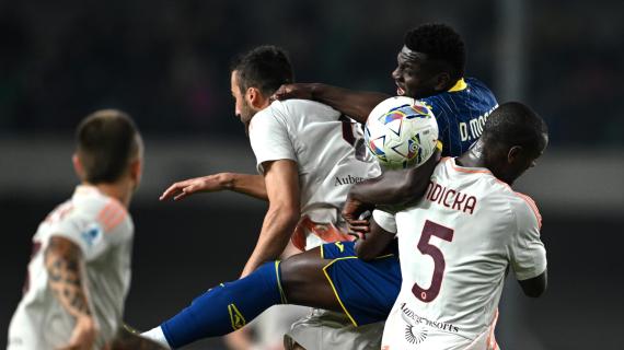 Hellas Verona-Roma 3-2: il tabellino della gara 