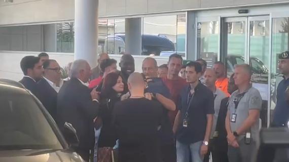 Napoli, ecco Lukaku! Il centravanti è sbarcato a Ciampino: ora le visite mediche