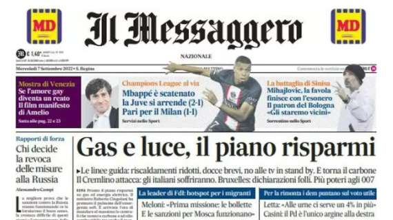 Il Messaggero Titola Così In Apertura Su Mihajlovic La Battaglia Di Sinisa Tutto Mercato Web 3486