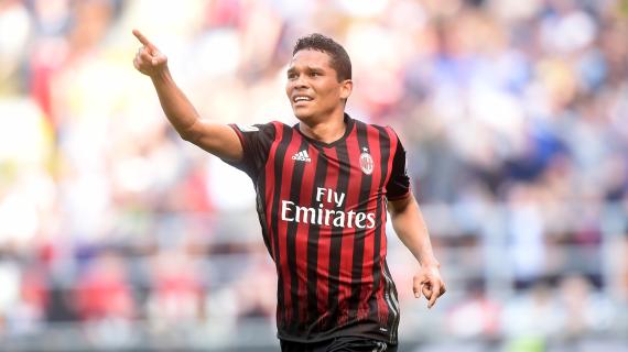 Bacca: "Il Milan è il club più grande d'Italia, deve lottare per Scudetto e Champions"