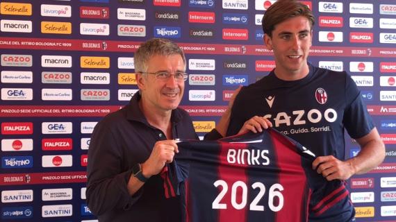 UFFICIALE: Bologna, Luis Binks ha rinnovato il contratto con i rossoblù fino al 2026