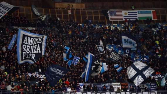 Inter-Napoli di Coppa Italia, trasferta vietata ai residenti in Campania