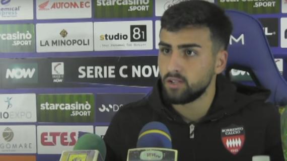 Sorrento, Todisco: "Dopo Crotone, ancora un gol che dà punti alla squadra. Molto felice"