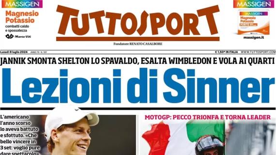 Tuttosport intitola: "Koopmeiners stoppato da Chiesa, Buongiorno via per 40 milioni"