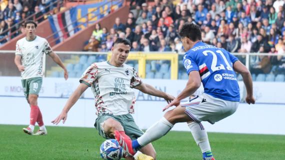 Sampdoria, difficile la permanenza di Beruatto: il mancino verso il ritorno al Pisa