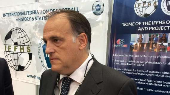 Tebas alla Gazzetta: "Superlega? No nei prossimi 100 anni. Calcio in tv gratis impossibile"