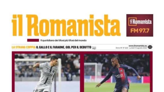 Il Romanista apre sull'asse caldo con il Paris Saint-Germain: "Allez la Roma"