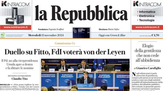 La Repubblica: "Fallisce pure il casting per aggiustare la Roma: è rimasto solo Ranieri"