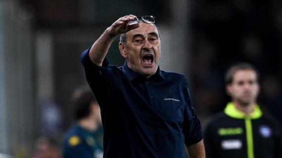 Lazio, Sarri: "Inferocito tutta la settimana. La risposta dei ragazzi è stata buona"