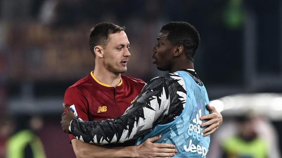 Chi Si Rivede Il Saluto Tra Pogba E Matic Compagni A Manchester E Avversari In Roma Juve 