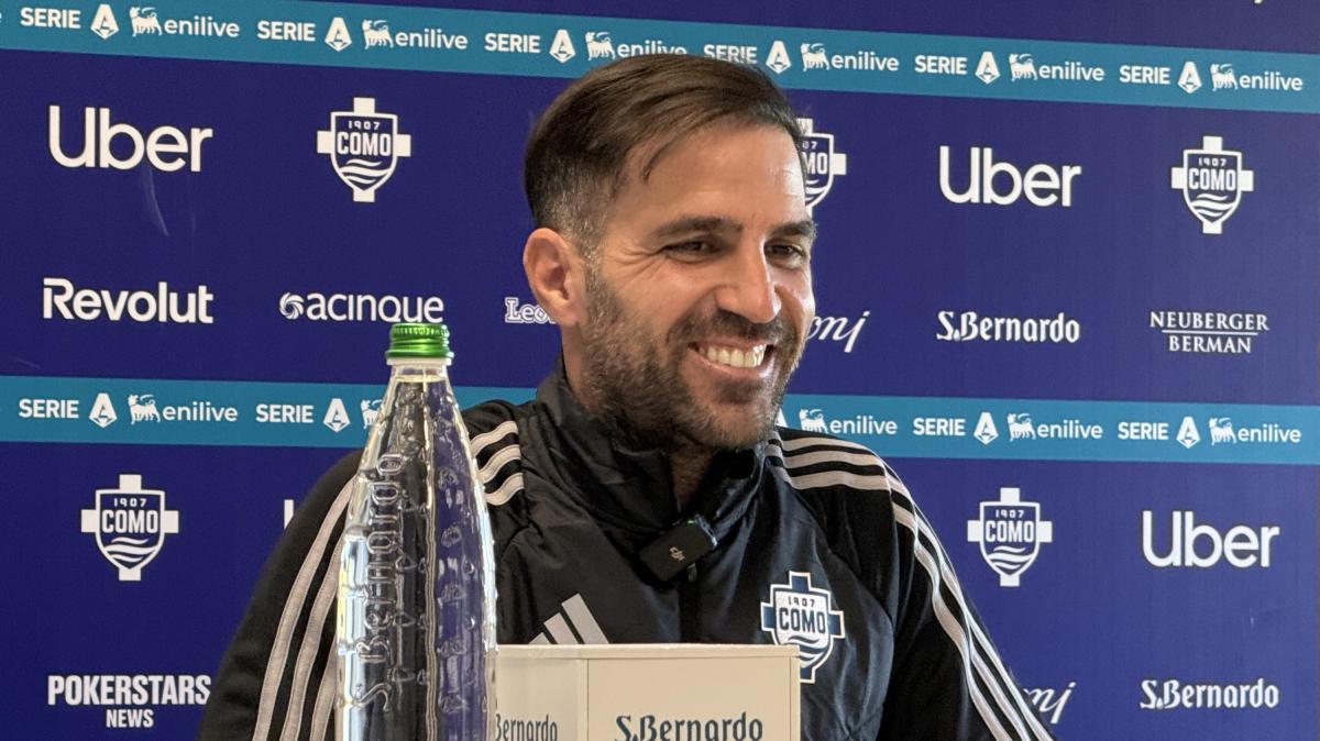 Como, Fabregas: "Atalanta sopra? Non mi preoccupavo nemmeno quando ero quarto"