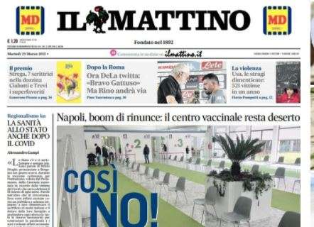 De Laurentiis twitta: "Bravo Gattuso". Ma per Il Mattino: "Rino andrà via"