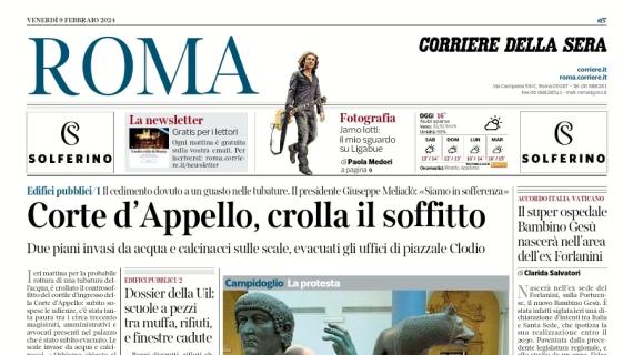 Il Corriere di Roma apre con questo titolo: "DDR e la rivoluzione silenziosa"