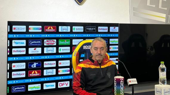 Lecce, Giampaolo: "Tante assenze per la Juve? Resta una squadra forte"